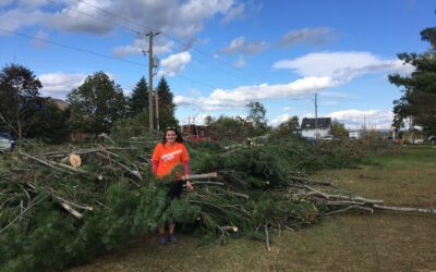 Volunteering in Post-Tornado Clean Up