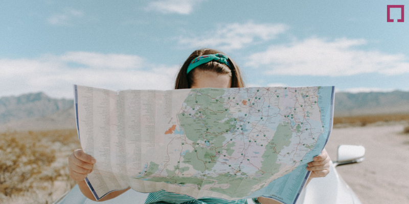 Preparing for a road trip | Magenta Capital Corporation 2000s-road-trip-paper-map-directions